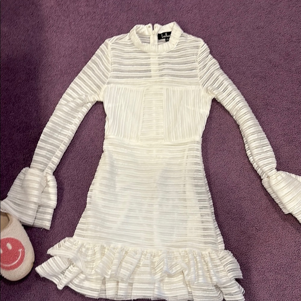 Lulu's White Kids Formal Dress
